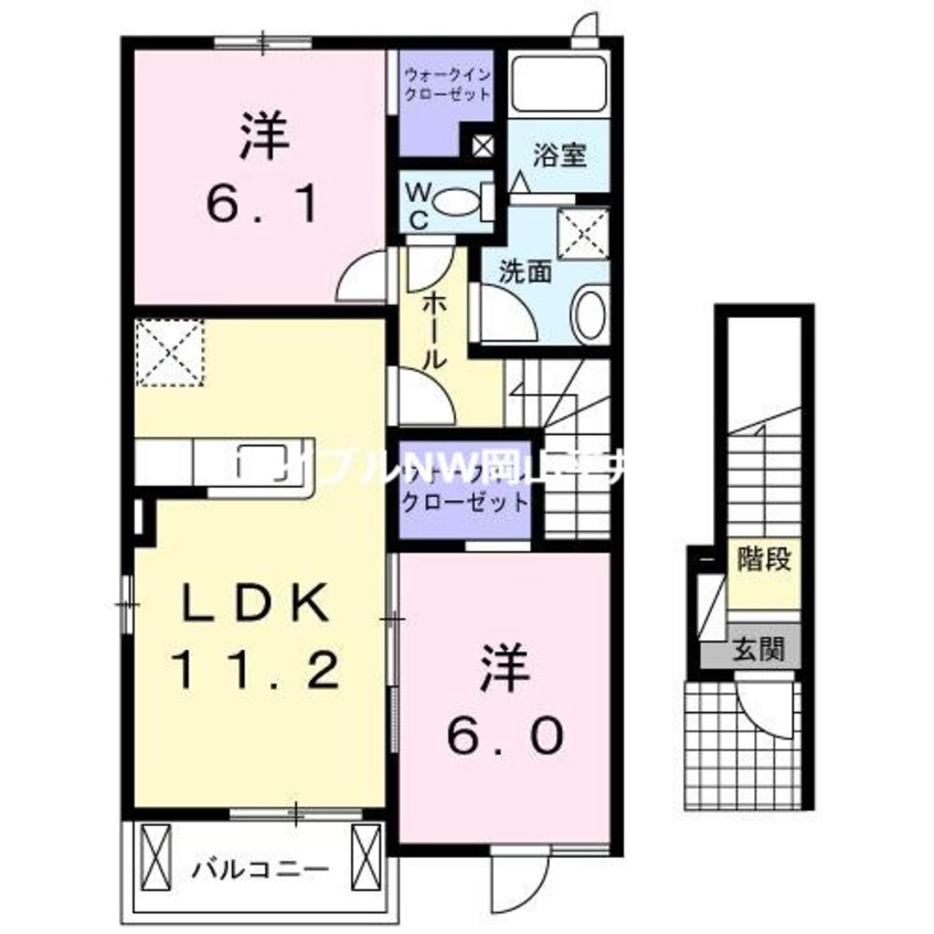 間取図 グランシャリオＡ棟