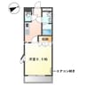 メゾン　ド　シュガー 1Kの間取り