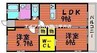 アネシス円山A 2LDKの間取り
