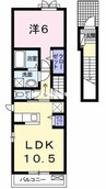 Ｒｏｋｕｓｅ 1LDKの間取り