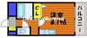 アーバンハイム小橋 1Rの間取り