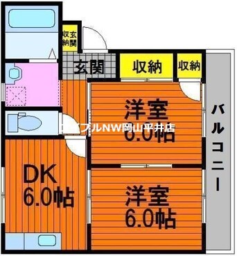 間取図 エスポアール　Ｂ棟