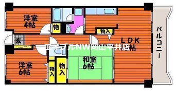 間取図 マンション　ボーベール