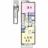 ラフィーネ 1LDKの間取り