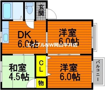 間取図 門田屋敷ハウス