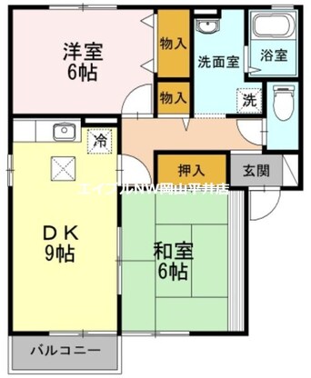 間取図 リバーパーク　Ｅ棟