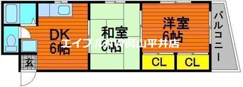 間取図 駒見コーポ