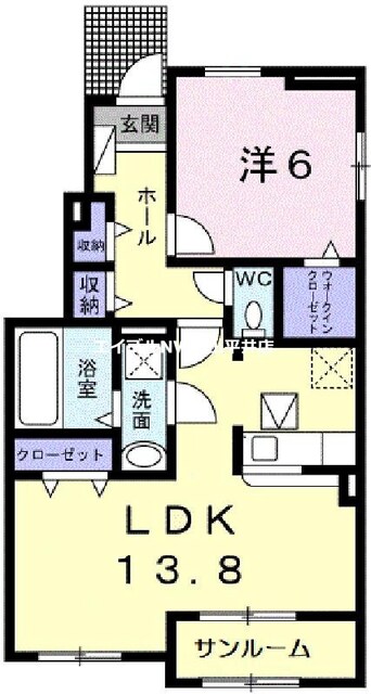 間取図 スエルテＢ