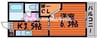 ハッピーコーポＢ 1Kの間取り