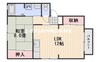 ディアス30　Ｄ棟 1LDKの間取り