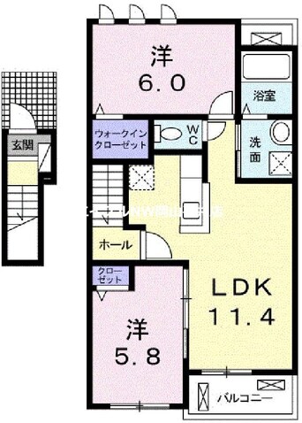 間取図 レ・ムスクテール