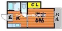 ディナ東岡山の間取図