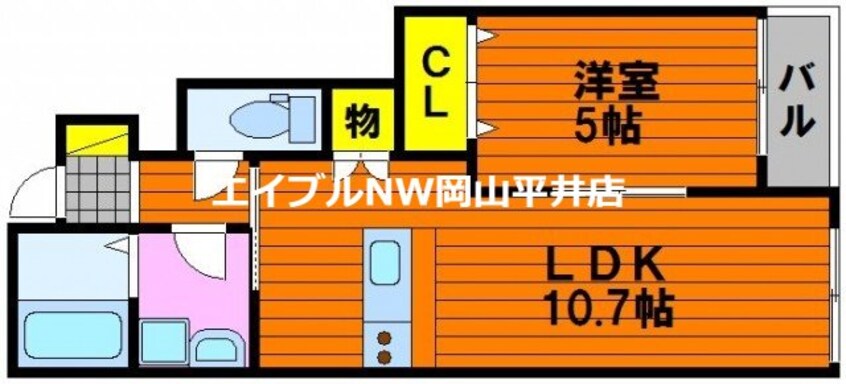 間取図 アンブル