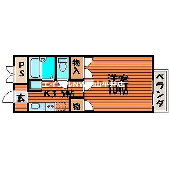 間取図 ＹＳハイツ２１原尾島