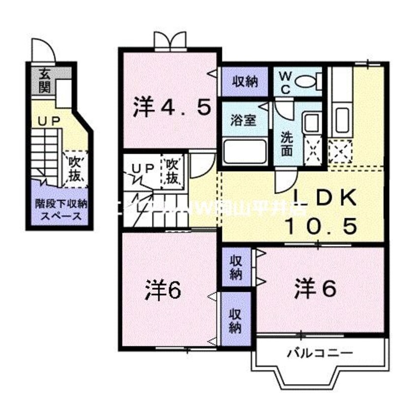 間取図 シャルマン・シャトレＢ