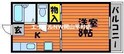 ハウスMの間取図
