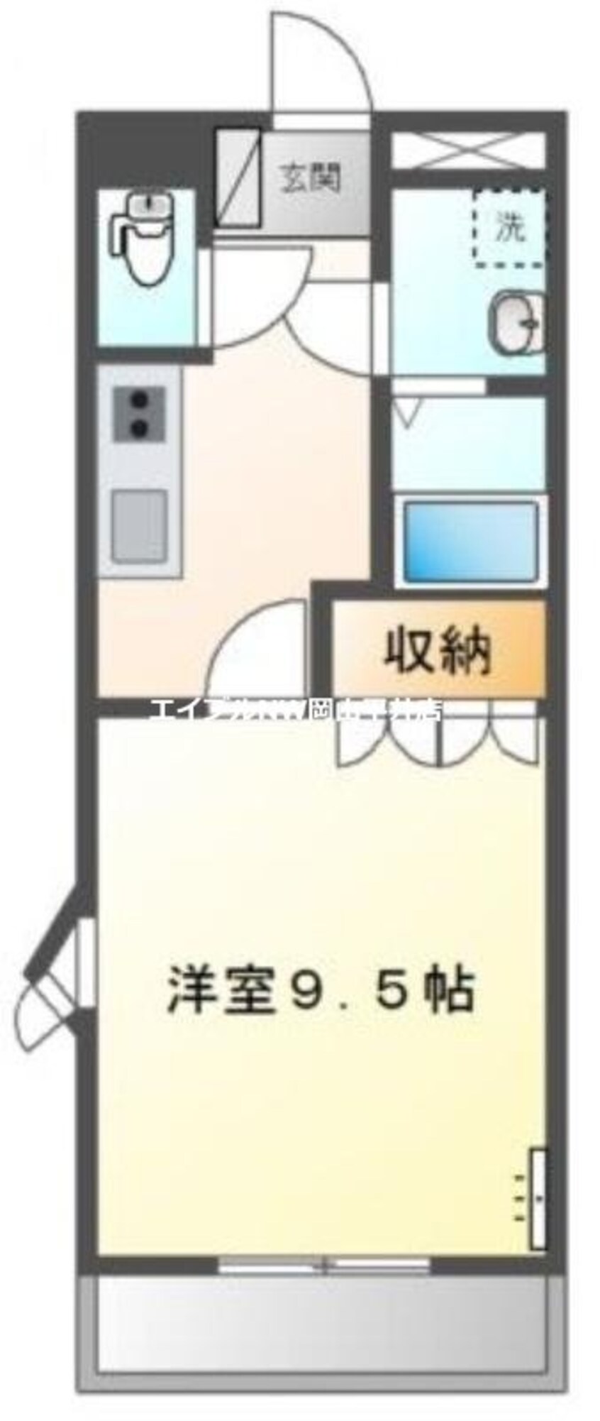 間取図 Hearty Residence