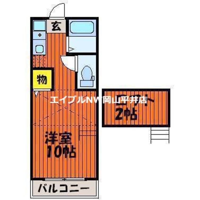 間取図 クレアトゥール164