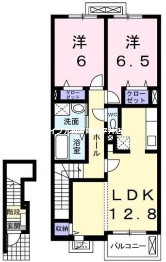 間取図 アヴァンティＢ