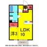 総武本線/四街道駅 バス:7分:停歩1分 2階 築18年 1LDKの間取り