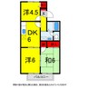 総武本線/四街道駅 バス:7分:停歩4分 1階 築26年 3DKの間取り