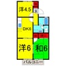 総武本線/四街道駅 バス:10分:停歩3分 1階 築33年 3DKの間取り