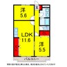 総武本線/四街道駅 徒歩12分 4階 築29年 2LDKの間取り