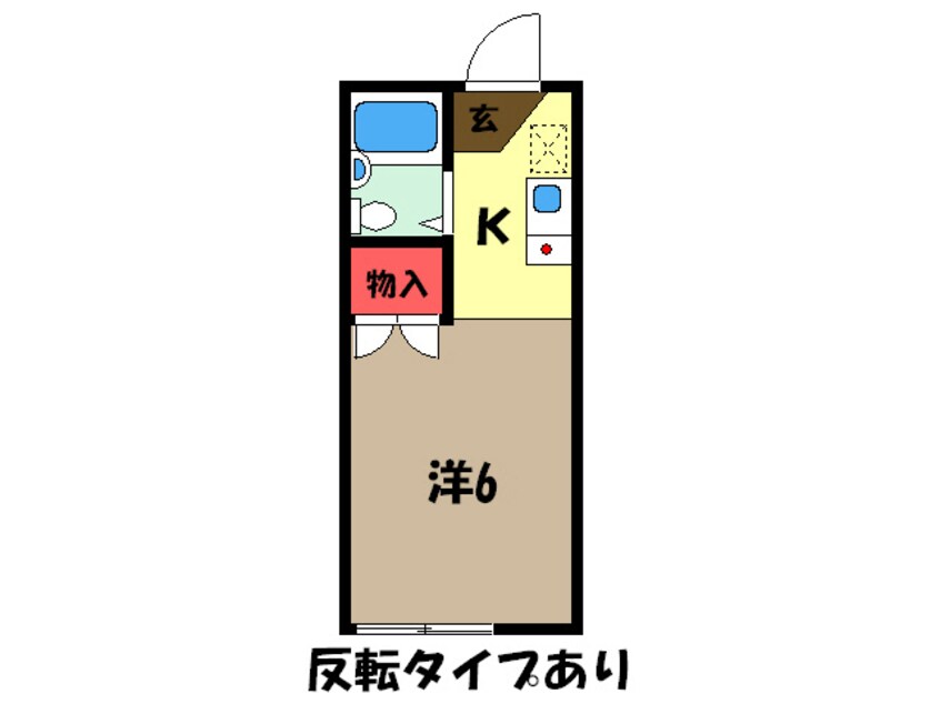 間取図 京成本線/志津駅 徒歩13分 1階 築28年