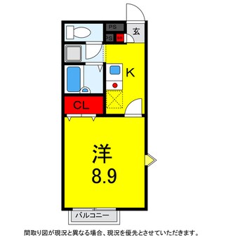 間取図 総武本線/四街道駅 徒歩19分 2階 築19年