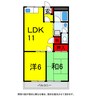 総武本線/四街道駅 徒歩15分 1階 築29年 2LDKの間取り