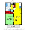 総武本線/四街道駅 徒歩5分 2階 築30年 1LDKの間取り
