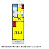 総武本線/都賀駅 徒歩5分 3階 築15年 1Kの間取り