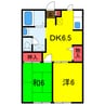 総武本線/四街道駅 徒歩15分 1階 築28年 2DKの間取り