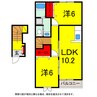 総武本線/四街道駅 バス:13分:停歩4分 2階 築15年 2LDKの間取り