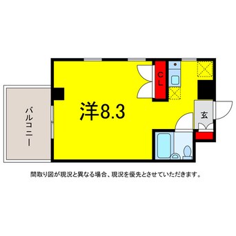 間取図 総武本線/都賀駅 徒歩3分 2階 築34年