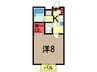 総武本線/四街道駅 徒歩10分 2階 築23年 1Kの間取り
