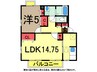 総武本線/四街道駅 徒歩12分 1階 築16年 1LDKの間取り