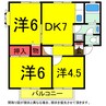 総武本線/四街道駅 徒歩26分 2階 築29年 3DKの間取り