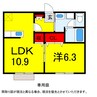 総武本線/四街道駅 徒歩25分 1階 築12年 1LDKの間取り