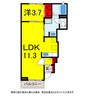 総武本線/四街道駅 徒歩12分 1階 築12年 1LDKの間取り