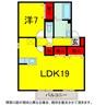 総武線/西千葉駅 バス:21分:停歩2分 1階 築19年 1LDKの間取り