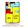 総武本線/都賀駅 徒歩9分 2階 築13年 1LDKの間取り