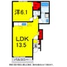 総武本線/四街道駅 バス:15分:停歩1分 1階 築12年 1LDKの間取り