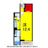総武本線/四街道駅 徒歩2分 2階 築12年 1Kの間取り