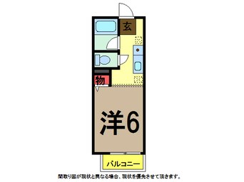 間取図 総武本線/四街道駅 バス5分山王公民館下車:停歩8分 1階 築26年