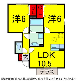 間取図 総武本線/佐倉駅 徒歩5分 1階 築11年