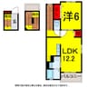 総武本線/都賀駅 徒歩18分 3階 築11年 1LDKの間取り