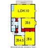 総武本線/四街道駅 バス:10分:停歩2分 2階 築33年 3LDKの間取り