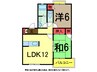 総武本線/四街道駅 徒歩18分 1階 築32年 2LDKの間取り