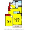 総武本線/四街道駅 バス:13分:停歩13分 1階 築9年 1LDKの間取り